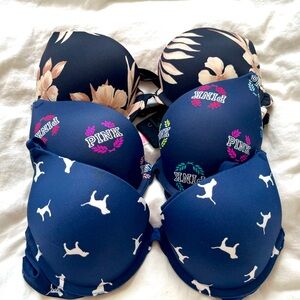 PINK! Victoria Secret push up Bras 34A